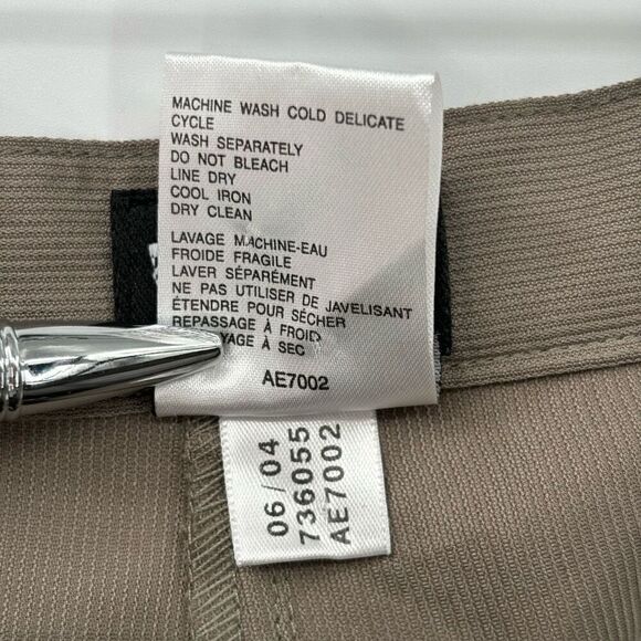 Adidas Microfiber Shorts High Waist Pleated Cocoa Womens Size 12 Cocoa NWT - Picture 5 of 6